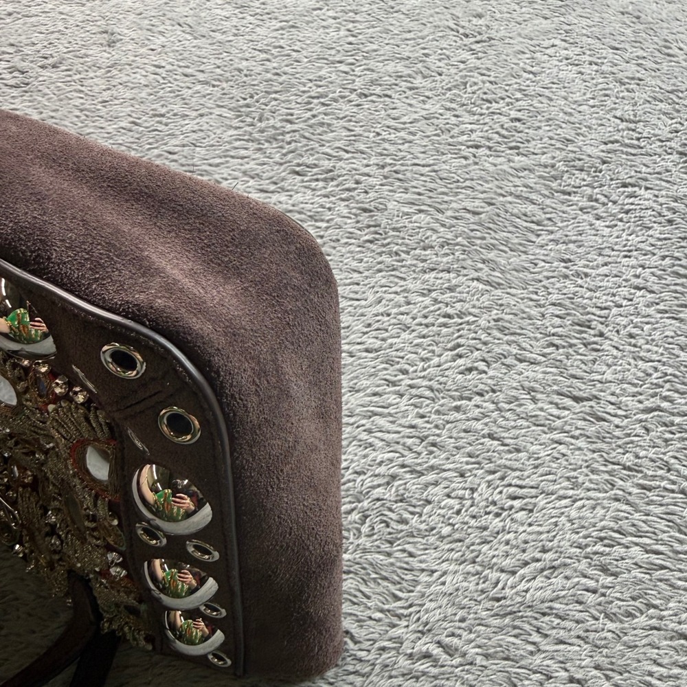 Valentino Garavani Nellcôte Mini Embroidered Mirror Tote Bag - Picture 6 of 13